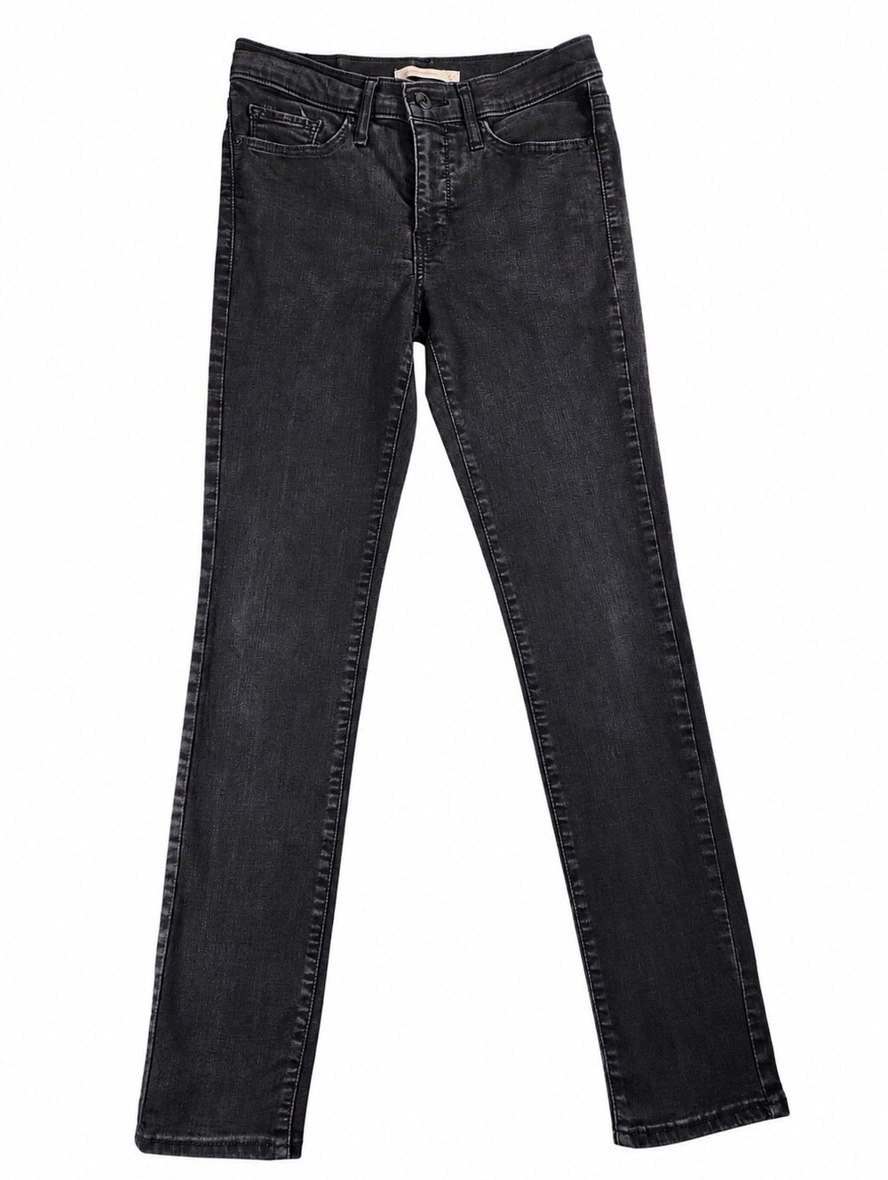 Levi's 311 Shaping Skinny Jeans Women's 27 Black Stretch Mid Rise